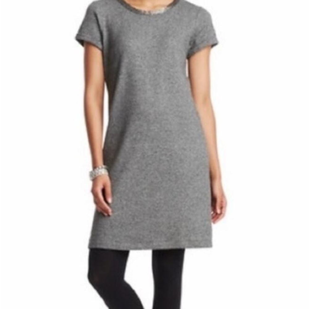 LOFT Gray Mini Dress